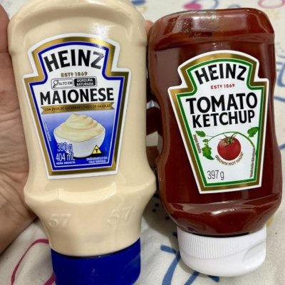 Heinz Pack Ketchup 397g + Maionese 390g