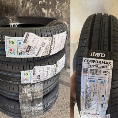 Jogo 4 Pneus Itaro Aro 13 Comformax 175/75r13