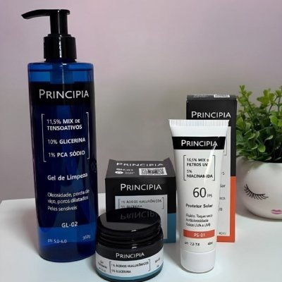 Principia Kit Completo Pele Sensível com FPS 60