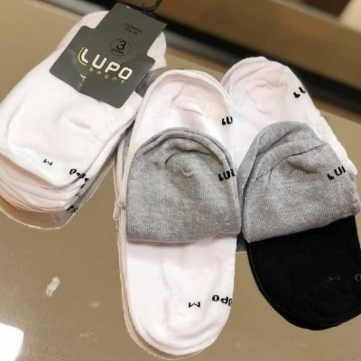 Kit com 10 Pares Meias Lupo Soquete