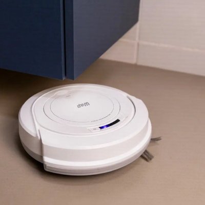 Robô Aspirador de Pó WAP ROBOT W90 Automático 3 em 1 - Branco