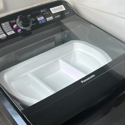 Máquina de Lavar Panasonic 15kg Titânio 127v