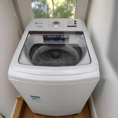 🧺 Máquina de Lavar Electrolux 15kg Com Cesto Inox e Jet&Clean 127V
