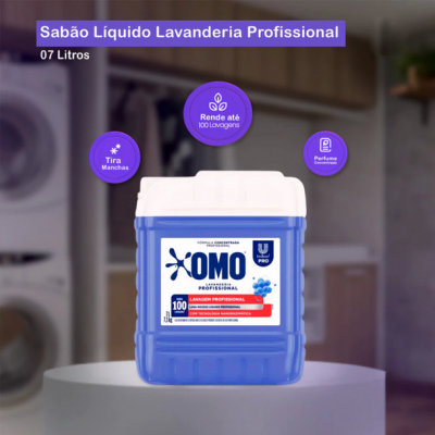 Omo Lava Roupas Líquido 7L