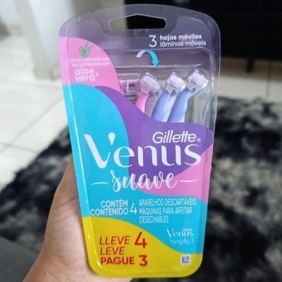 Aparelho de Depilação Gillette Venus Descartável