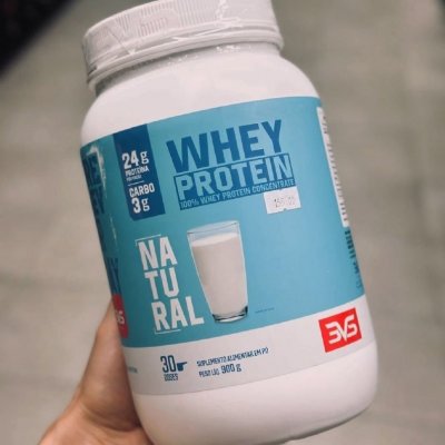 100% Whey Protein Concentrado 900g Sabor Natural 3VS Nutrition