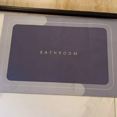 Tapete de Banheiro Antiderrapante Secagem Rápida