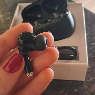 Fones de Ouvido Bluetooth Preto