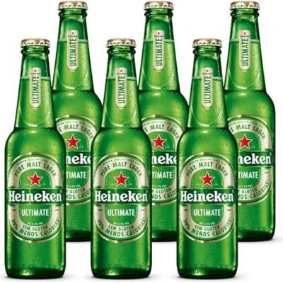 Heineken Cerveja Lager Puro Malte Pack 6 Unidades