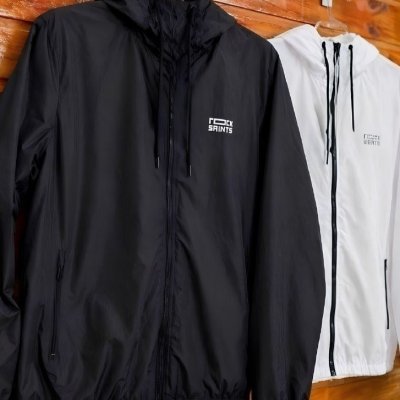 🧥 Kit com 2 Corta Vento Liso Rock Saints