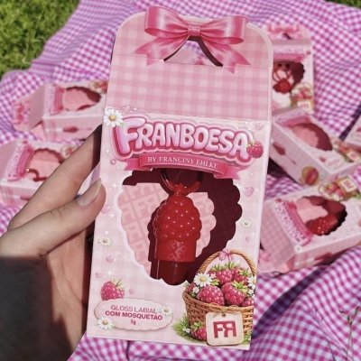 GLOSS DA DONA FRAN, MENINAS Gloss Franboesa Fran By Franciny Ehlke