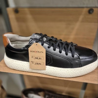 Sapatênis Democrata Denim Bora
