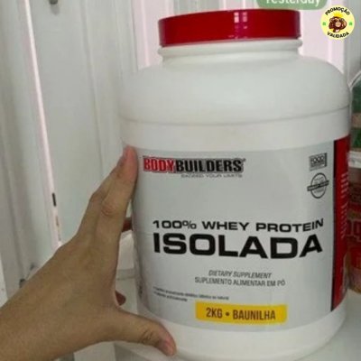 Whey Protein 100% Isolada Baunilha 2kg