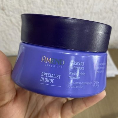Máscara Matizadora Amend Specialist Blonde 300g
