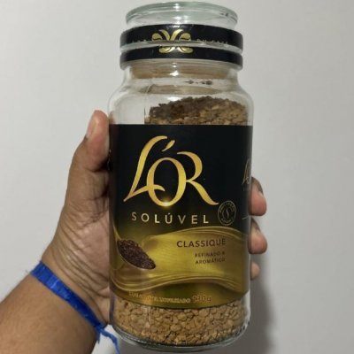 Café Solúvel L'OR Classique Pote de Vidro 130g