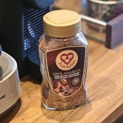 3 Corações Café Solúvel Liofilizado 100g