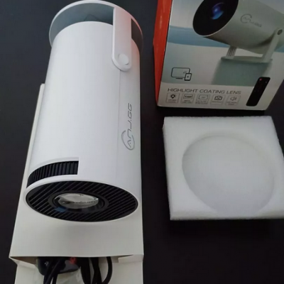 Projetor HY300 Bivolt 4K com Wi-fi Bluetooth