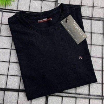 Camiseta Aramis Masculina Crewneck Preta M