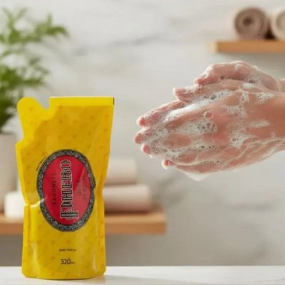PHEBO Refil Sabonete Líquido Odor De Rosas 320ml