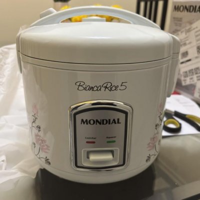 Panela de Arroz MONDIAL Bianca Rice 5 400W, 110V