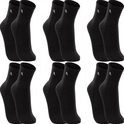 Kit 6 Pares Meias Lupo Cano Médio Esportivas