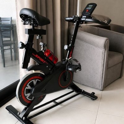 Bicicleta Ergométrica Spinning 120kg Liftness