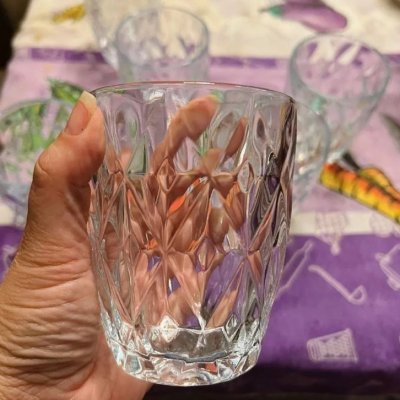 Jogo de Copos 6 Unidades Diamond 3D 300ml