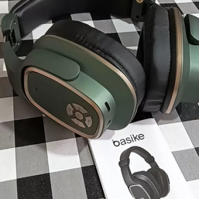 Basike Fones Bluetooth sem fio com microfone