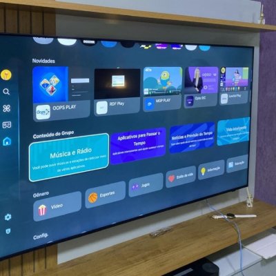 Smart TV Samsung 65 LED 4K Tizen Crystal WiFi Bluetooth HDR10