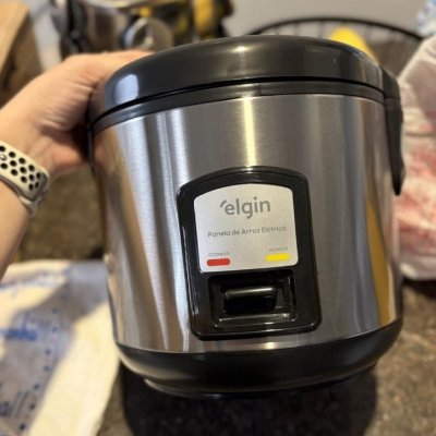 Panela de Arroz Elétrica Elgin 1L 400W 110V