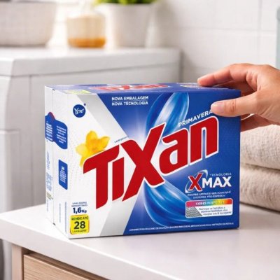 🌼 Tixan Ypê Lava Roupas em Pó Primavera 1,6Kg