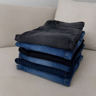 Kit com 3 Calças Jeans Skinny Tradicional