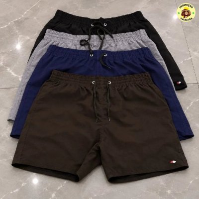 Kit 4 Short Praia Masculino