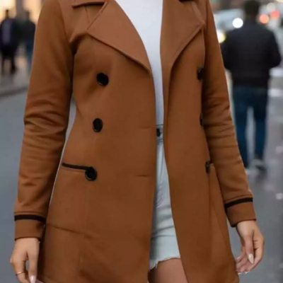 Casaco Longo Feminino PlusSize Inverno