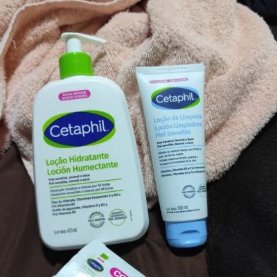 KITZIN PARA DAR UM UP NA SKINCARE Kit Cetaphil Loção 473ml + Loção De Limpeza 100ml