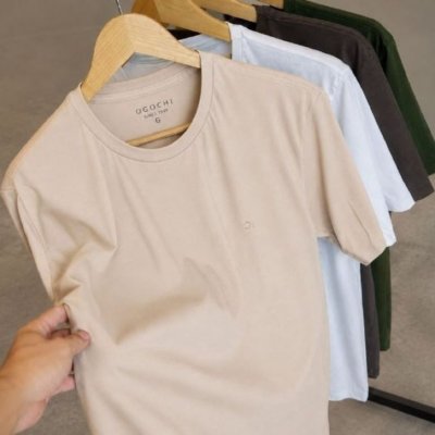 Camiseta Ogochi Básica Algodão