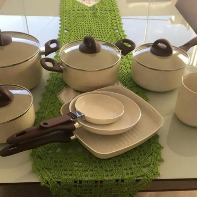 Conj de Panelas 8 Peças Ceramic Life Smart Plus - Brinox