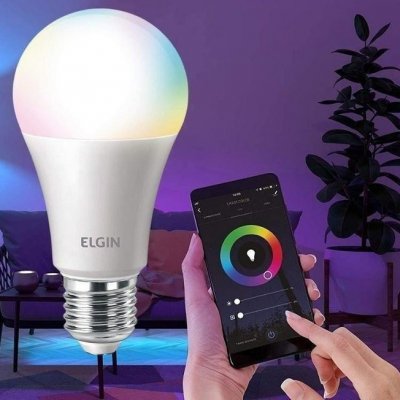 Lâmpada Inteligente de LED 10W RGB ELG