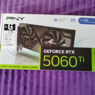 Placa de Video RTX 5060Ti 8GB GDDR7
