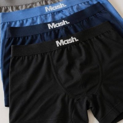 Kit Com 4 Cuecas Boxer Microfibra Mash Sem Costura