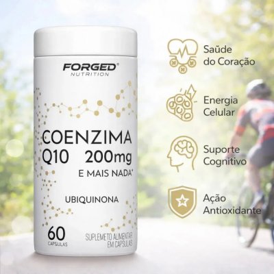 Coenzima Q10 200mg 60 Cápsulas