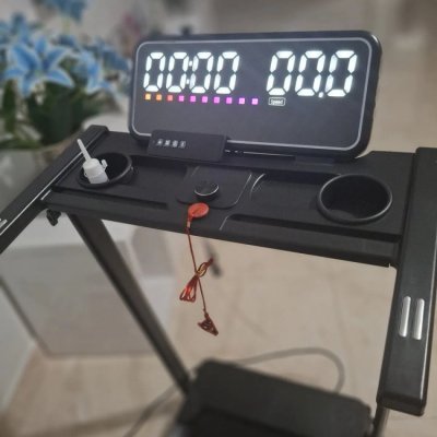 Esteira Elétrica Dobrável 12km com Tela LED