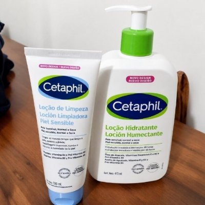 Kit Creme Hidratante 473g e Loção De Limpeza 100ml Cetaphil