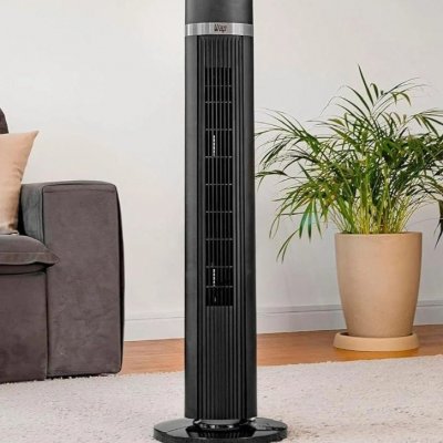 Ventilador Torre, Controle Remoto 4, Silencioso 127V