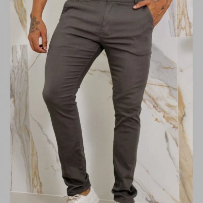 Calça Masculina Sarja Premium Esporte Fino