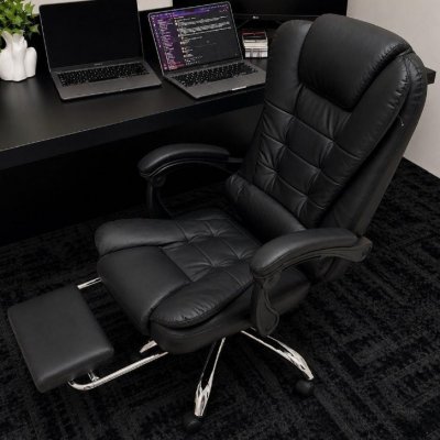 Cadeira Executiva Sweet Studio Ergonômica Preta