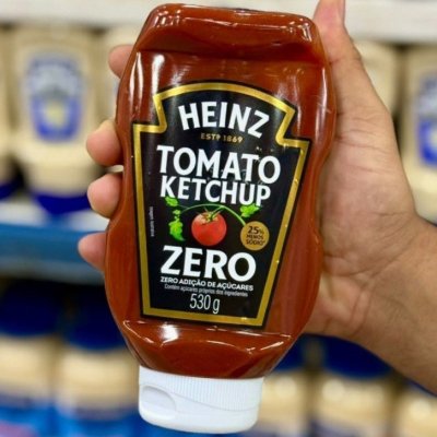 Heinz Ketchup Zero Açúcar 530g