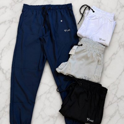 Kit 3 Calças Jogger Masculinas de Tactel