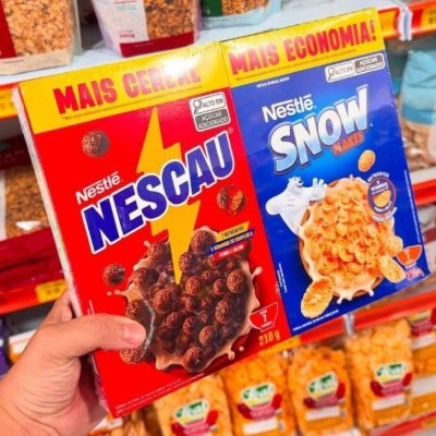 Kit Cereal Matinal Chocolate Nescau 210g + Snow Flakes 230g