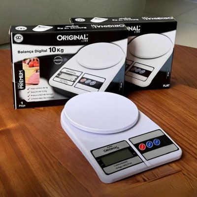 ⚖️ Balança Digital De Precisão Cozinha 0 A 10 Kg Profissional